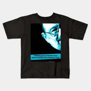 Umberto Eco Quote Kids T-Shirt